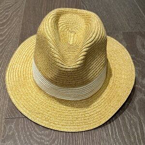 & Other Stories Black and Tan Fedora Hat